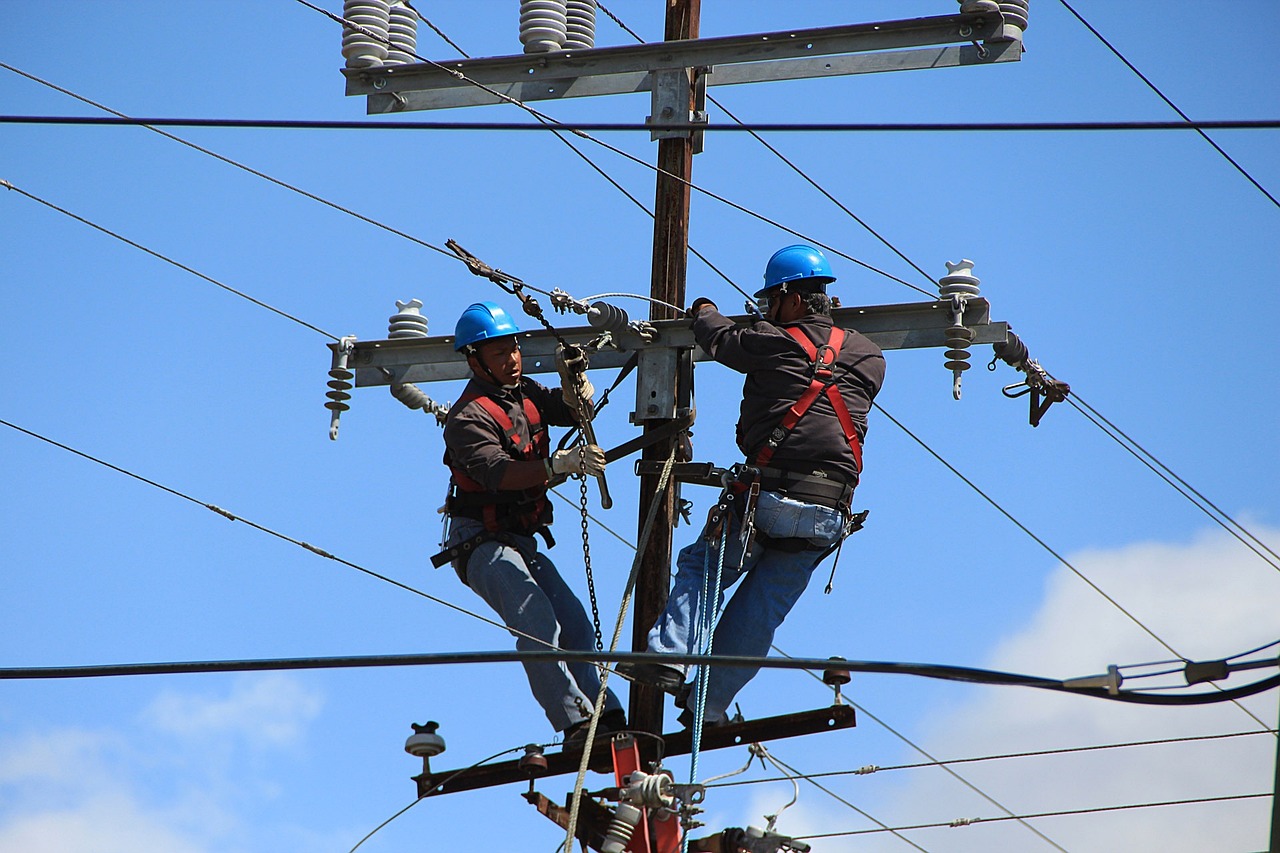 wire, telephone poles, poles, workers, electrical, construction, phone lines, lines, blue phone, blue construction, blue telephone, telephone poles, telephone poles, workers, workers, electrical, construction, construction, construction, construction, construction, phone lines, phone lines, phone lines